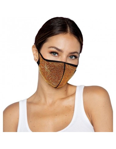 Leg Avenue Alexi Rhinest Face Mask | MySexyShop