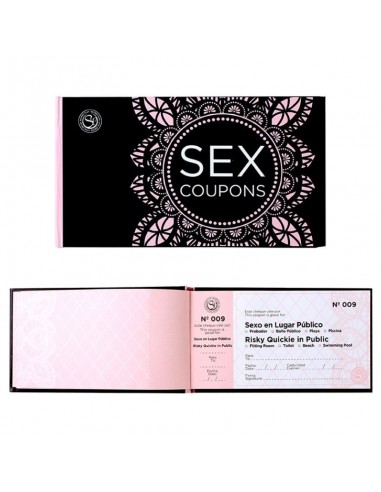 Secreplay sex coupons vales de canje sensuales (es/en) - MySexyShop.eu