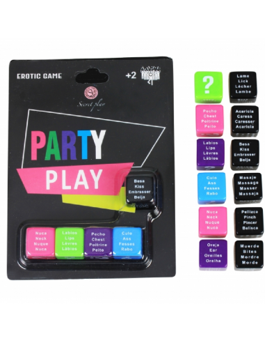 Secretplay juego party play 5 dados (es/pt/en/fr) - MySexyShop.eu