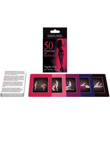 50 Positions De Cartes De Bondage Es / En / De / Fr - MySexyShop