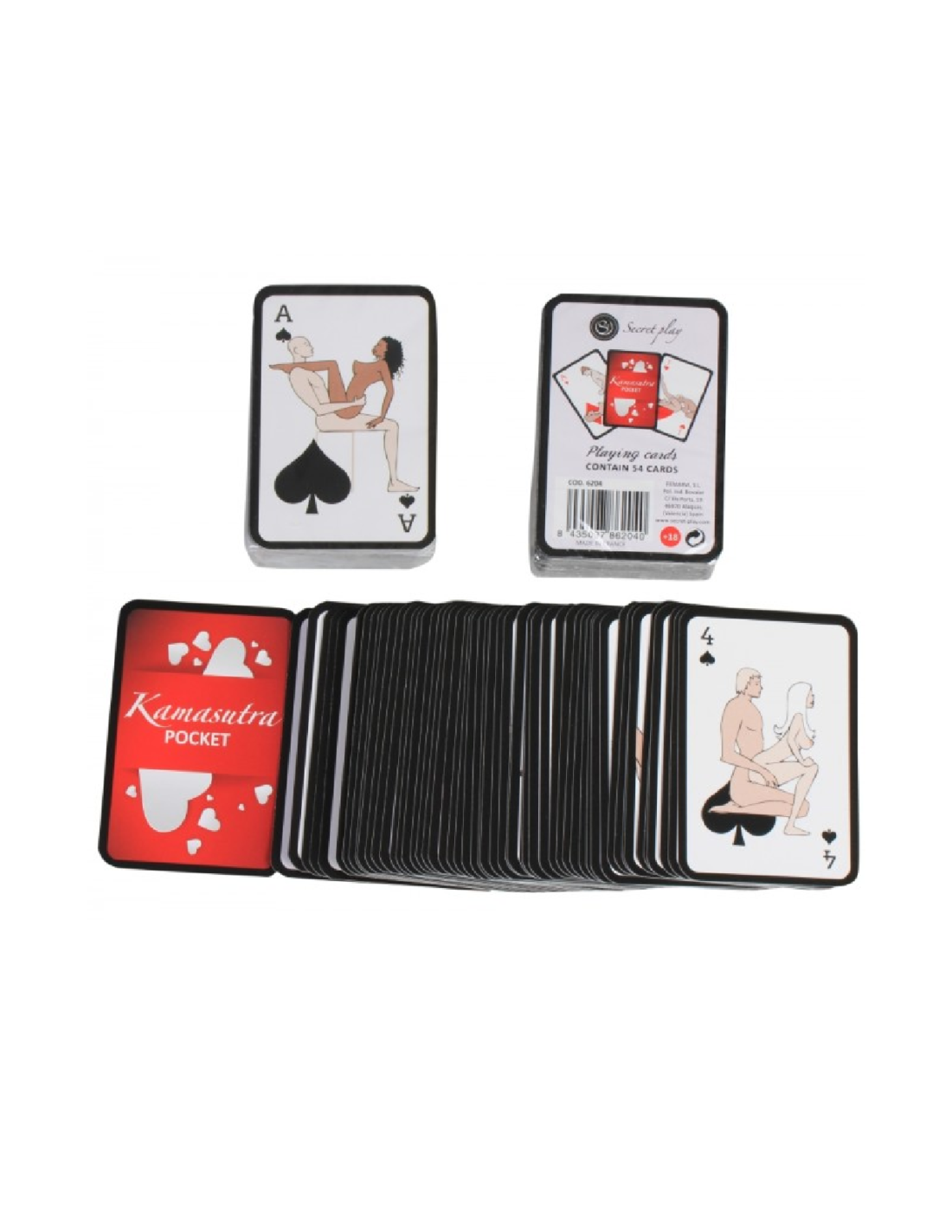 Secretplay pocket kamasutra playing cards i