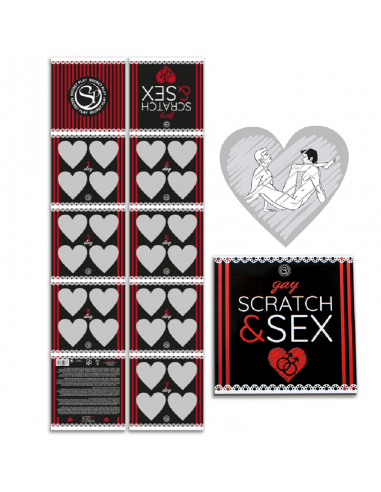 Secretplay scratch & sex juego parejas gay (es/en/fr/pt/de) - MySexyShop.eu