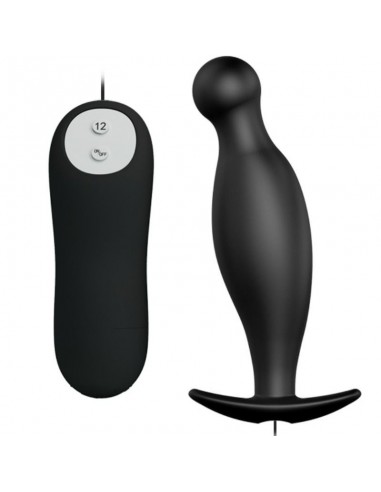 Pretty love bottom silicone anal plug extra stimulation 12 speeds remote control - MySexyShop (ES)