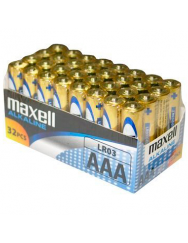 Maxell battery aaa lr03 pack*32 uds | MySexyShop