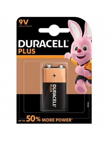 Duracell plus power battery 9v lr61 1unit | MySexyShop (PT)