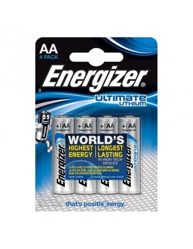 Energizer Ultimate Lithium Lithium Battery Aa L91 Lr6 1,5v