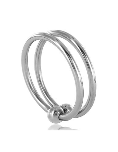 Metalhard double glans ring 32mm - MySexyShop (ES)