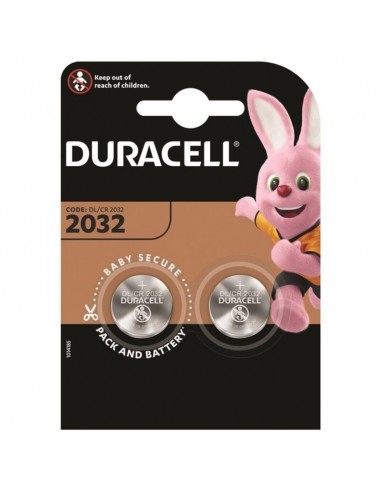 Duracell button battery litio cr2032 3v 2 unit | MySexyShop