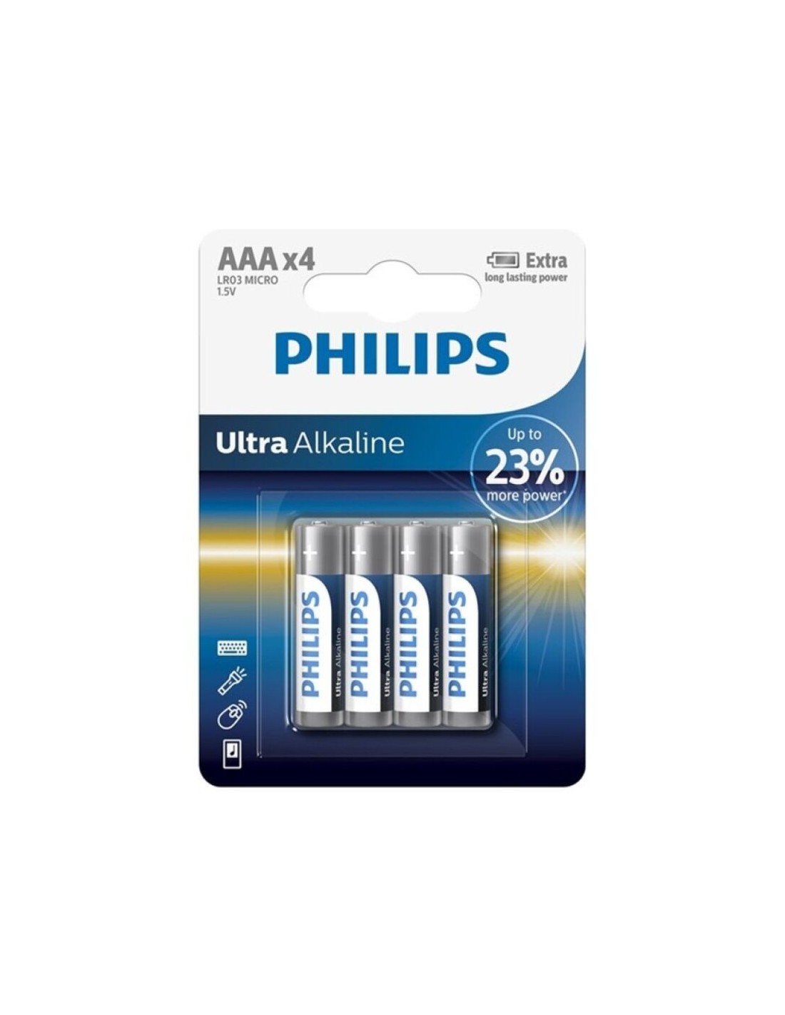 Pilas alcalinas Philips LR03-AAA 