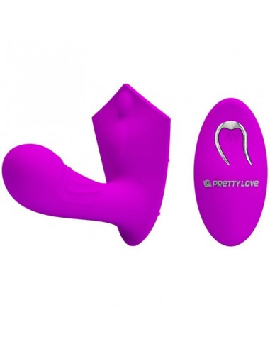 Pretty love willie vibrating stimulator with remote control | MySexyShop (PT)