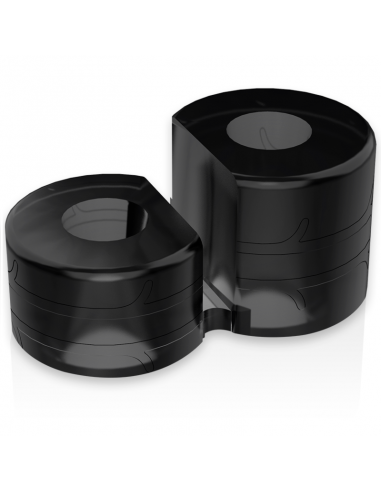 Powering super flexible resistant ring double pr09 black | MySexyShop (PT)