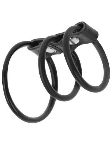 Darkness flexible cock rings set of 3 | MySexyShop (PT)