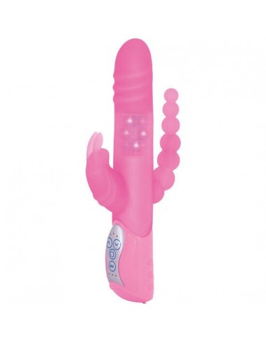 Sevencreations e rabbit triple play- pink triple stimulation