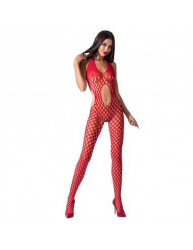 Bodystocking Passion Woman Bs065 Rouge Taille Unique -