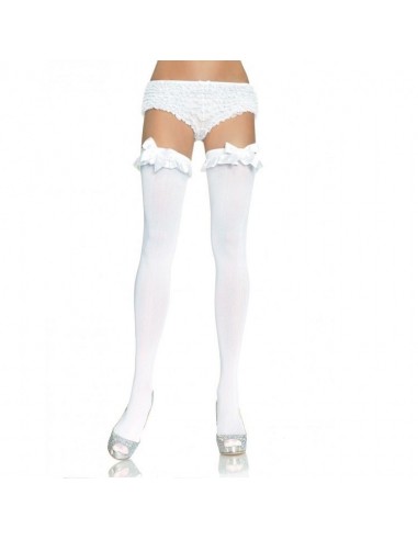 Leg Avenue Sheer Et Opaque Cuissards - MySexyShop