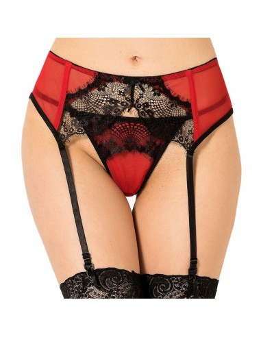 Queen lingerie lace garter gürtel thong l / xl - MySexyShop.eu