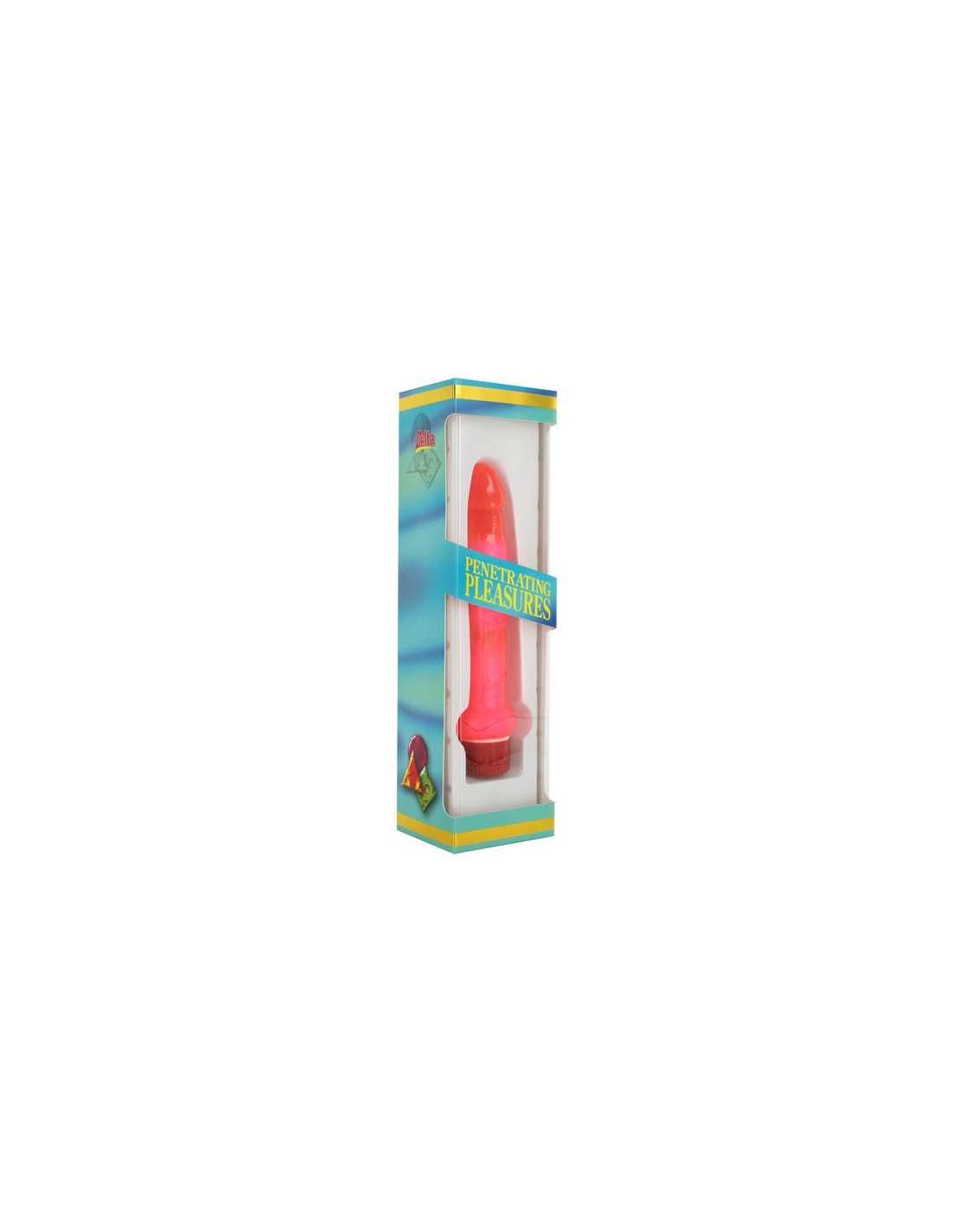 Sevencreations jelly slim pink anal vibrator | MySexyShop