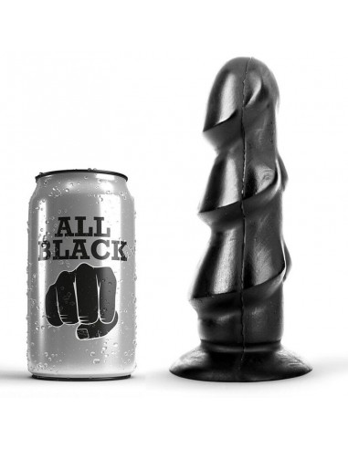 All black dildo 17cm | MySexyShop (PT)