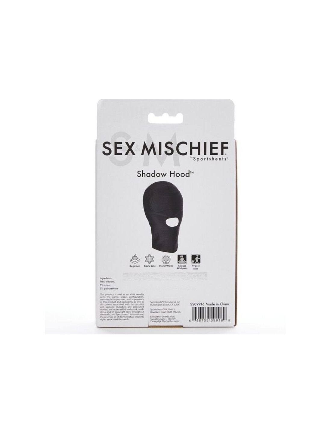 Sex & mischief shadow hood | MySexyShop