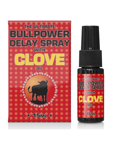 Bull power clove spray retardante 15ml - MySexyShop.eu