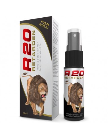 R20 retardant spray for men cold effect 20 ml - MySexyShop (ES)