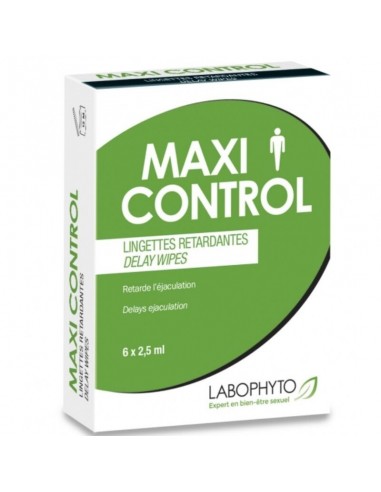 Maxi control delay wipes 6 units | MySexyShop