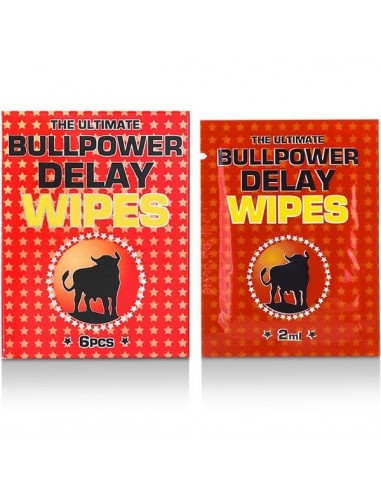 Bullpower delay wipes ( 6 x 2 ml) - MySexyShop (ES)