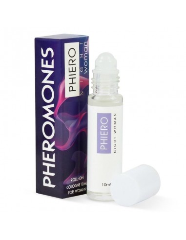 Phiero night woman. perfume with pheromones in roll-on format
