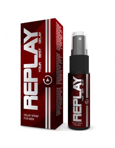 Replay Delay Spray Retardant Et Effet Hydratant 20 Ml -