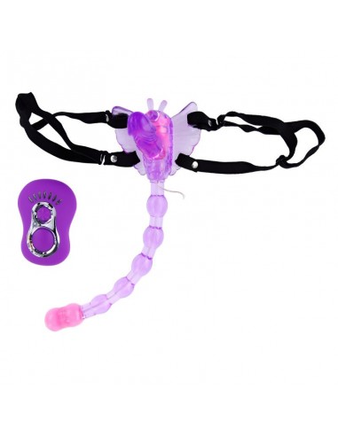Baile butterfly strap on purple | MySexyShop (PT)