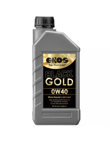 Eros black gold 0w40 waterbased lubricant 1000ml - MySexyShop (ES)