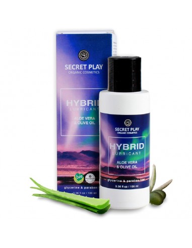 Secretplay Lubricante Organico Hibrido 100ml - MySexyShop