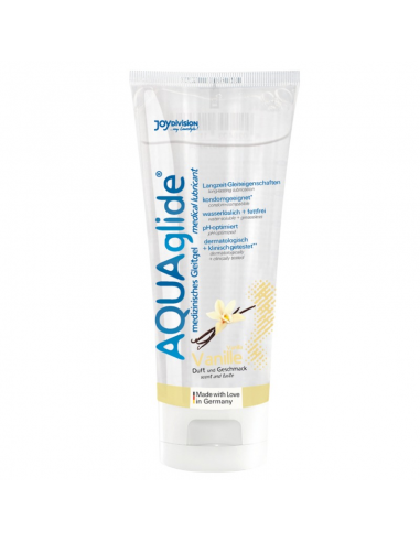 Aquaglide vanilla watebased lubricant 100 ml | MySexyShop
