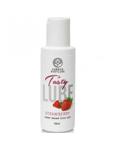 Cobeco pharma tasty lube lubricant strawberry 100 ml - MySexyShop (ES)