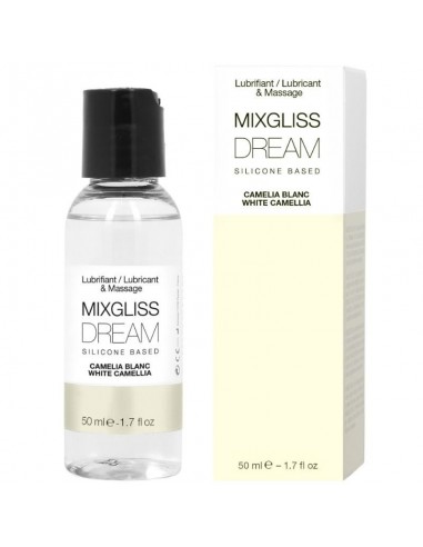 Mixgliss dream silicone lubricant white camellia 50 ml | MySexyShop (PT)