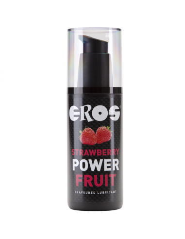 Eros strawberry power fruit flavoured lubricant 125 ml - MySexyShop.eu