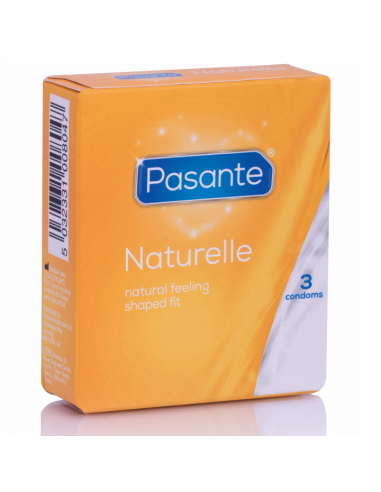 Pasante condom gama naturelle 3 unidadesPasante Naturelle Condoms - MySexyShop.eu