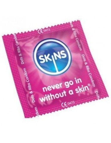 Skins Dots & Ribs Condoms | MySexyShop