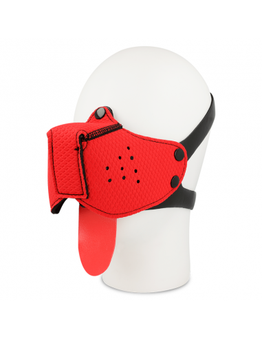 Ohmama Fetish Dog Muzzle Red | MySexyShop (PT)