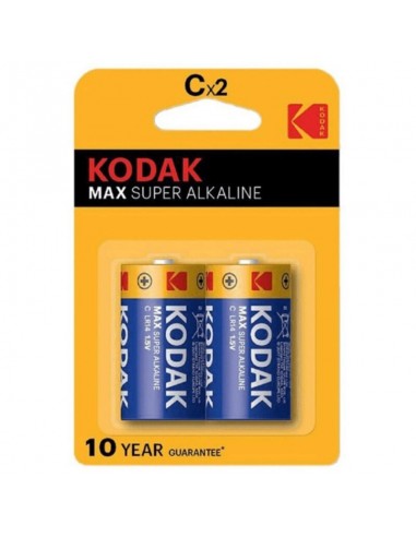 Kodak Max Alkaline Battery C Lr14 2 Unit - MySexyShop