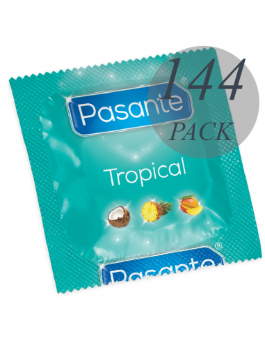 Pasante Preservativos Sabores Tropical Bolsa 144 Unidades - MySexyShop (ES)