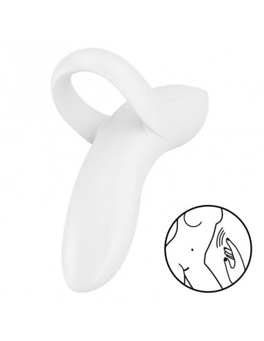 Satisfyer Bold Lover Finger Vibrator White - MySexyShop.eu