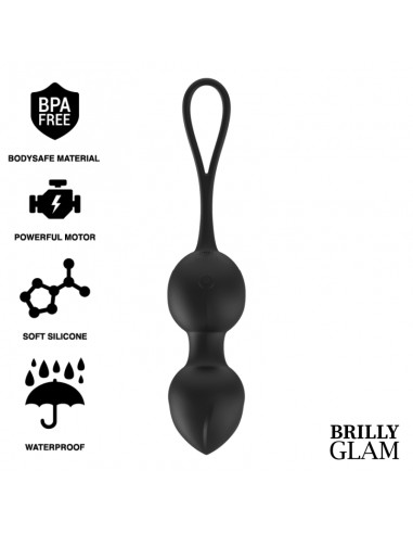 Brilly Glam Vibrating Kegel Beads Remote Control - MySexyShop