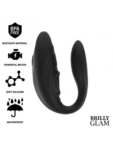 Brilly Glam Couple Pulsing & Vibrating Control Remoto - MySexyShop (ES)