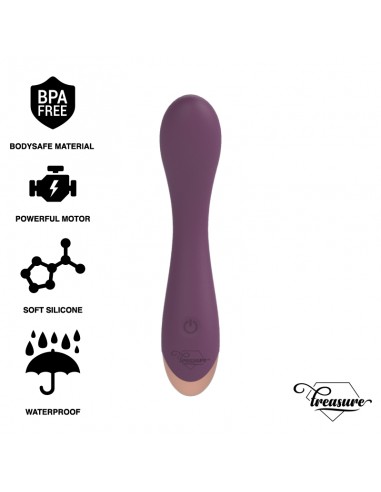 Treasure Hansel G-Spot Vibrator Watchme Wireless Technology Compatible | MySexyShop (PT)