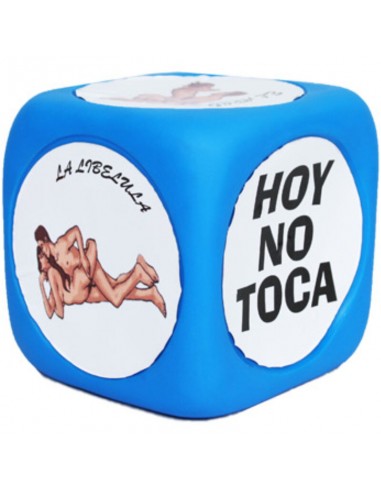 Diablo Picante Super Large Kamasutra Dice Of Postures Blue |