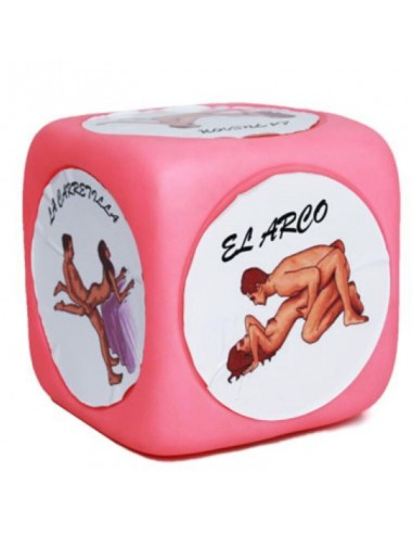 Diablo Picante Super Large Kamasutra Dice Of Postures Pink | MySexyShop (PT)