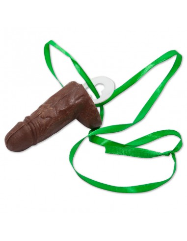 Diablo Picante Chupete Pito Chocolate Negro - MySexyShop (ES)