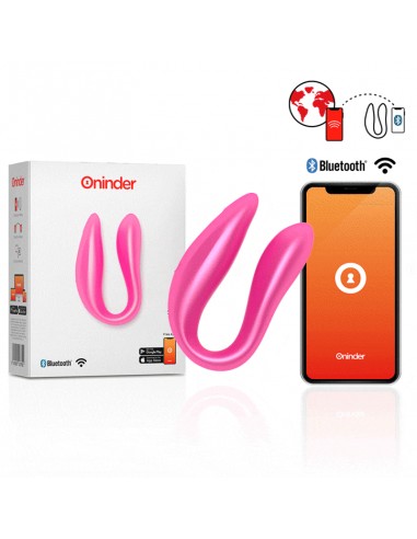Oninder Lisboa Estimulador Punto G & Clítoris Rosa Free App - MySexyShop (ES)