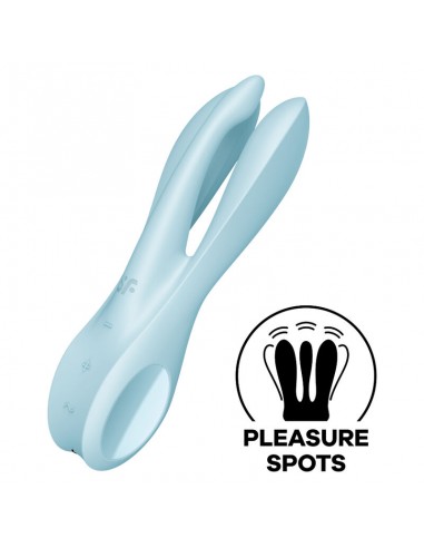 Satisfyer Threesome 1 Vibrator Blue | MySexyShop (PT)